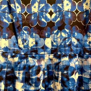 Talbots floral A line circle dress